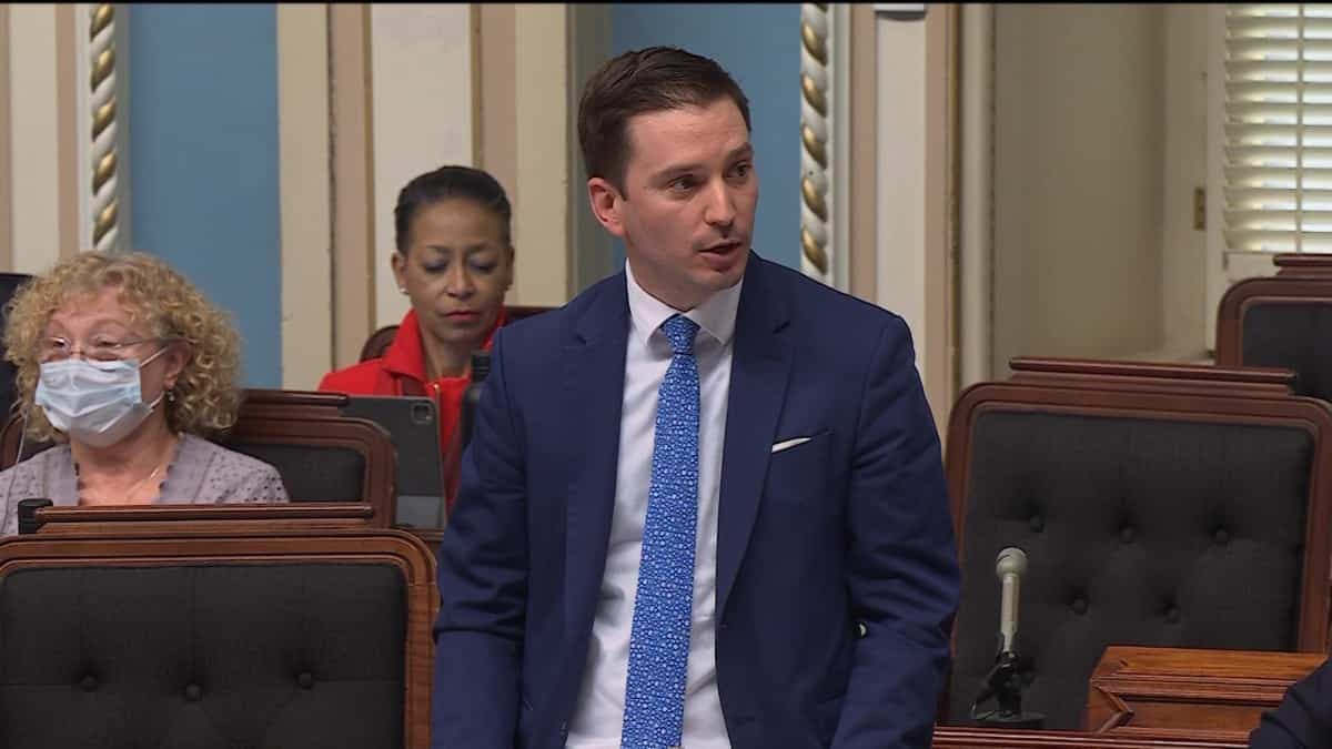 Le ministre de la Justice Simon Jolin-Barrette