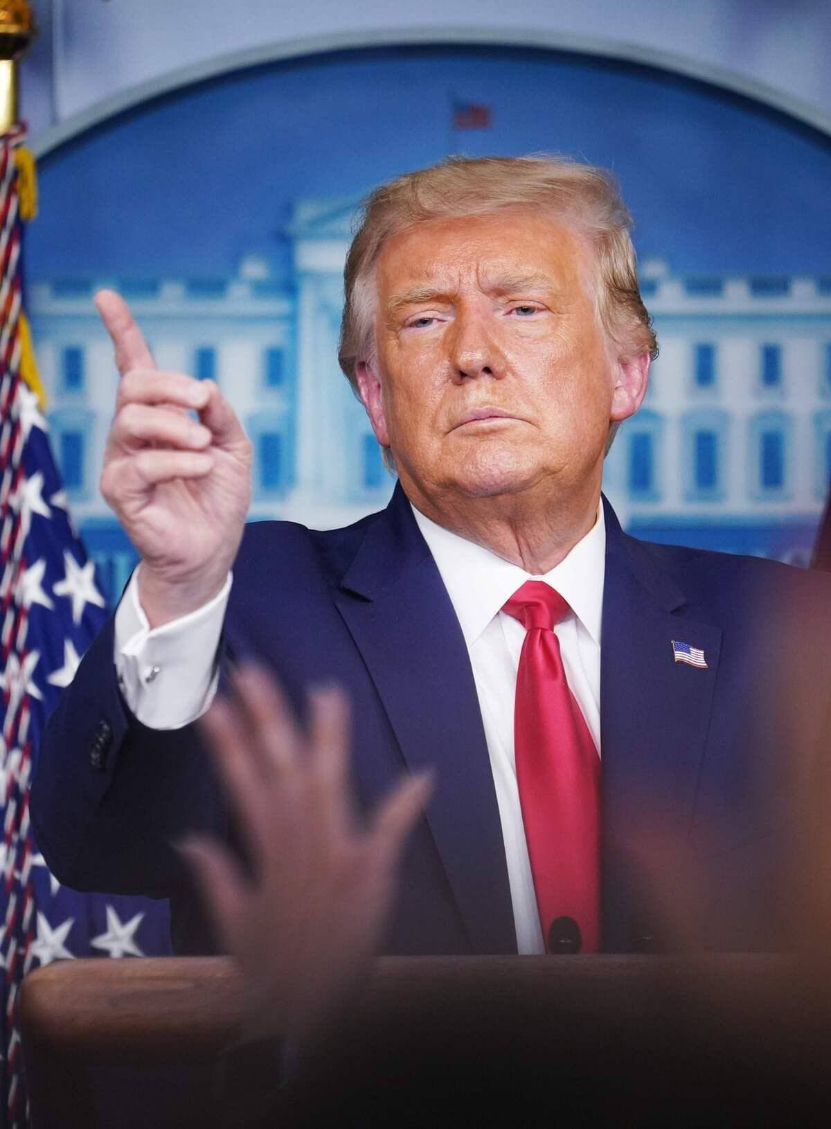 Le président américain Donald Trump