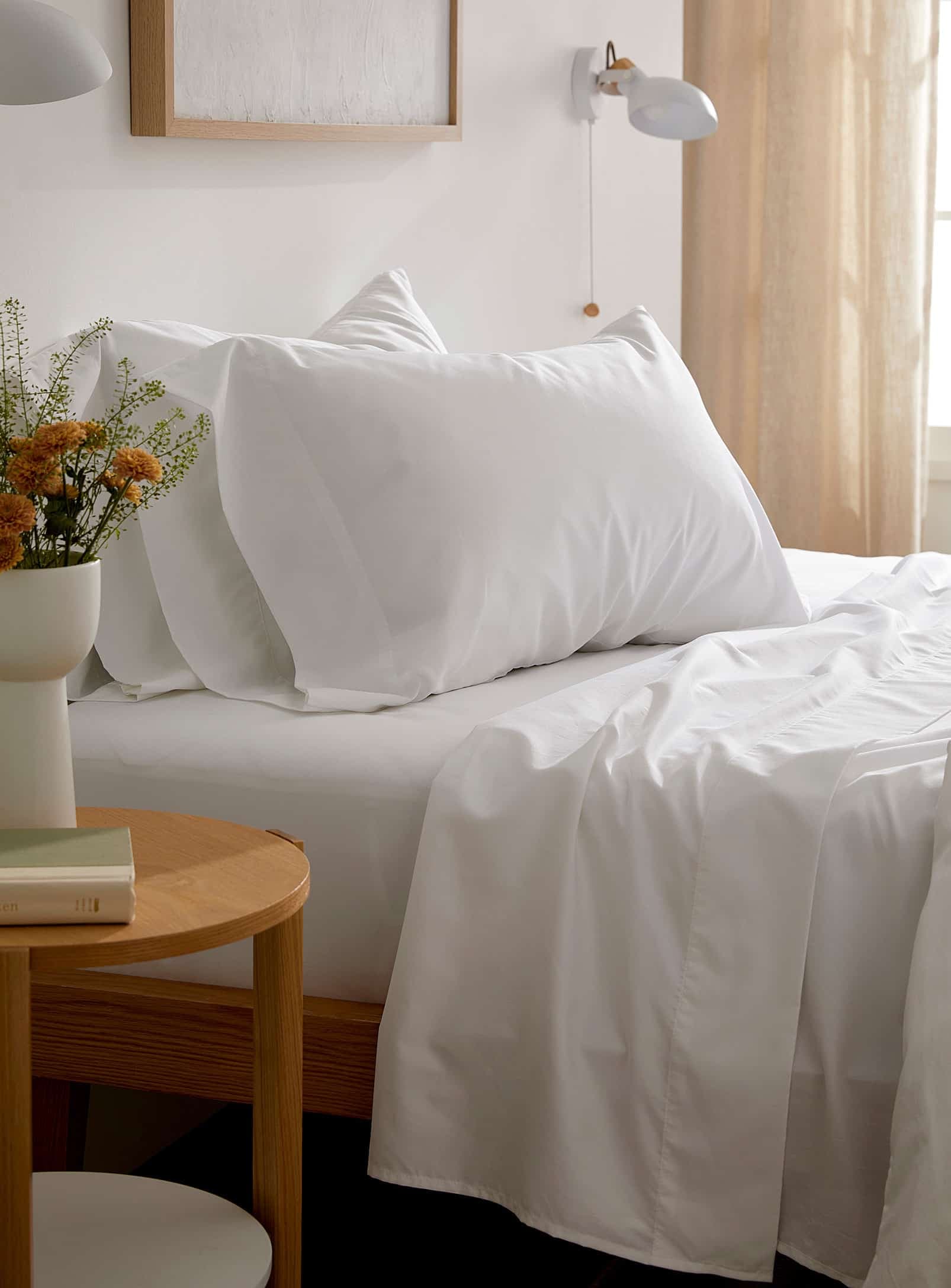 Draps en coton Égyptien et Bamboo