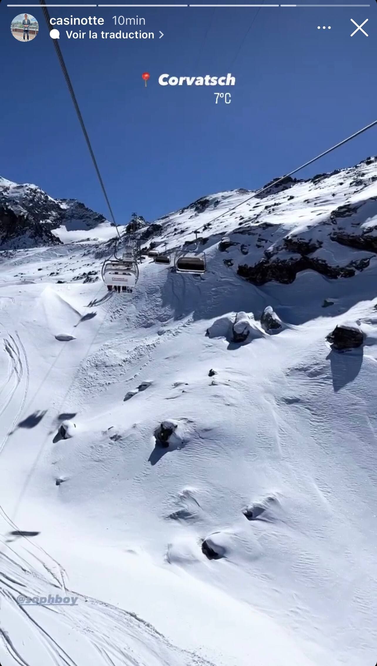 Instagram Charles-Antoine Sinotte