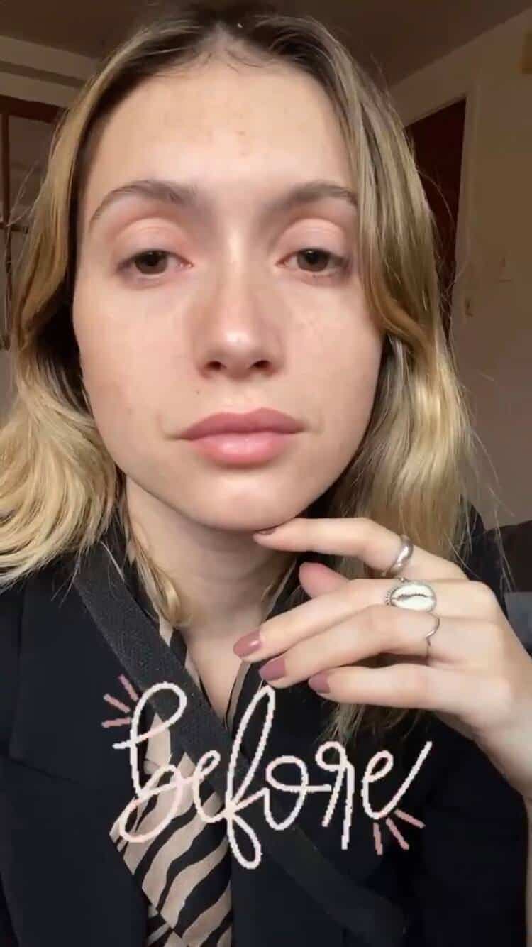 Capture d'écran Instagram