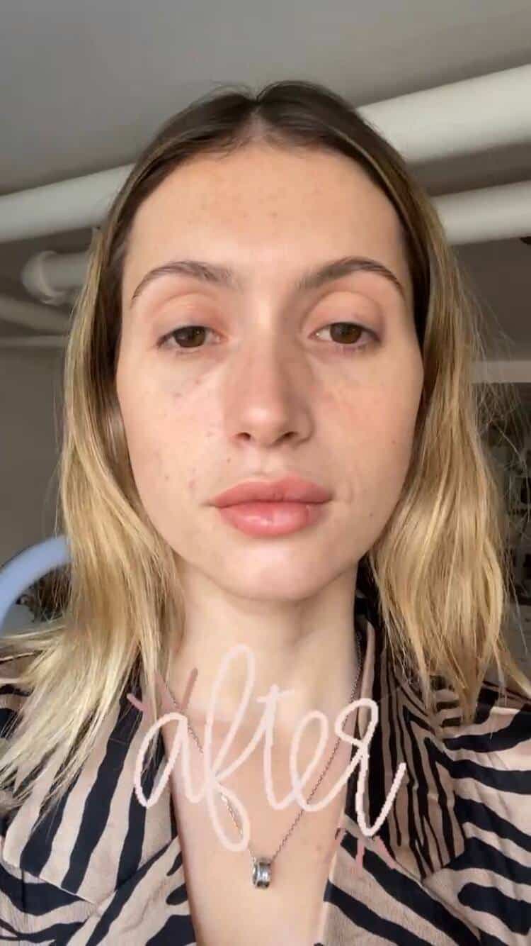 Capture d'écran Instagram