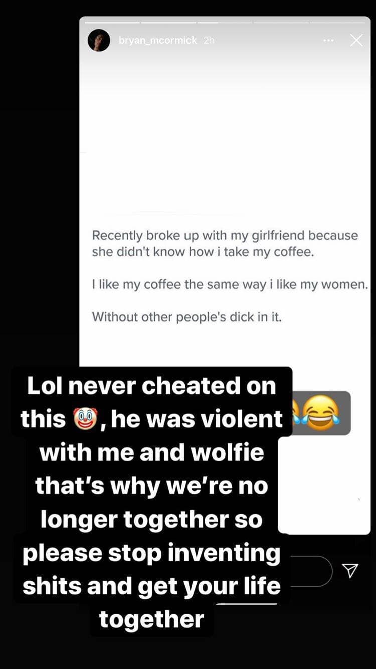 Capture d'écran Instagram