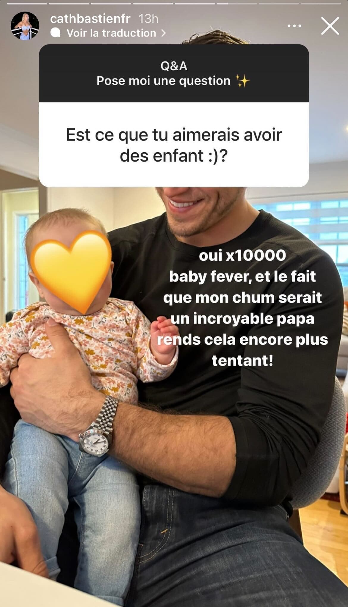 STORY INSTAGRAM / CATHBASTIENFR