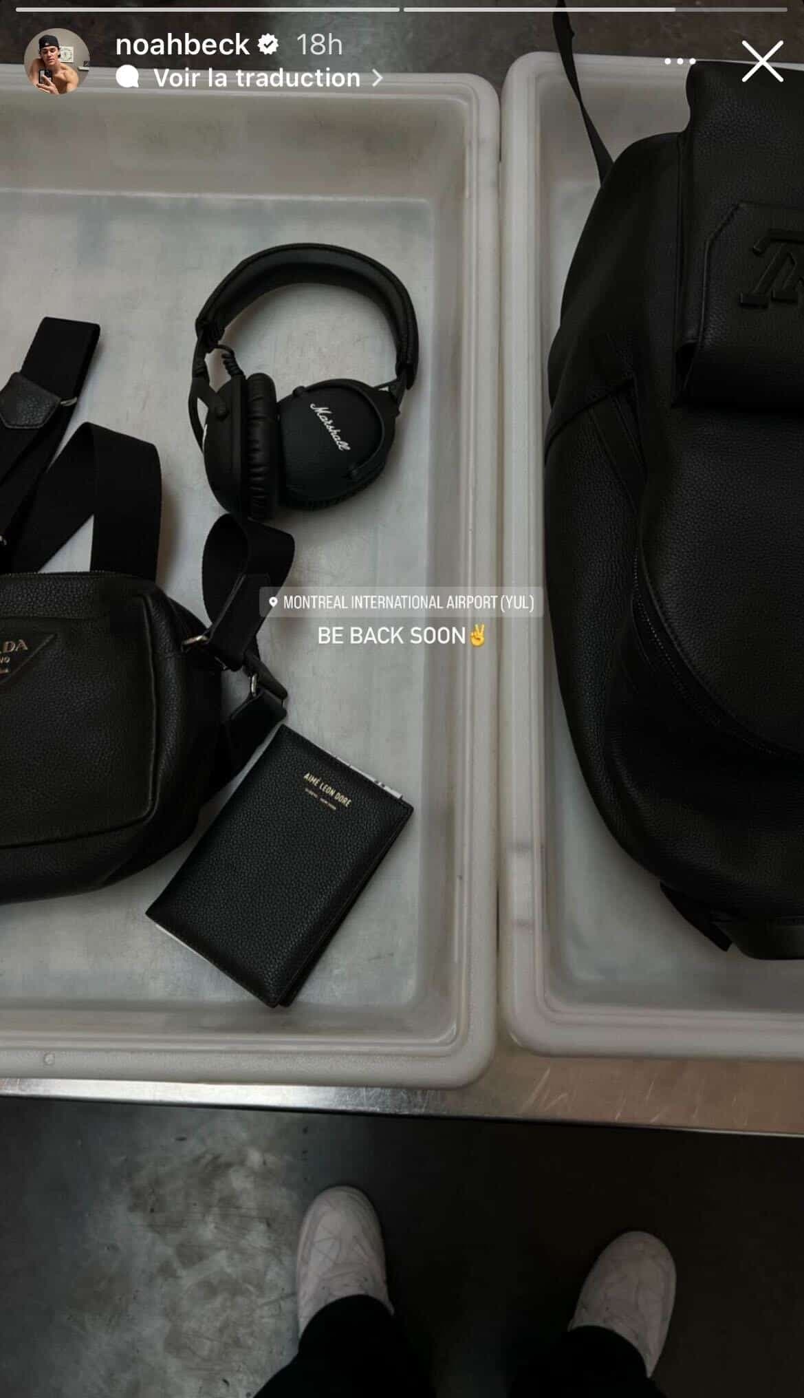 STORY INSTAGRAM / NOAH BECK