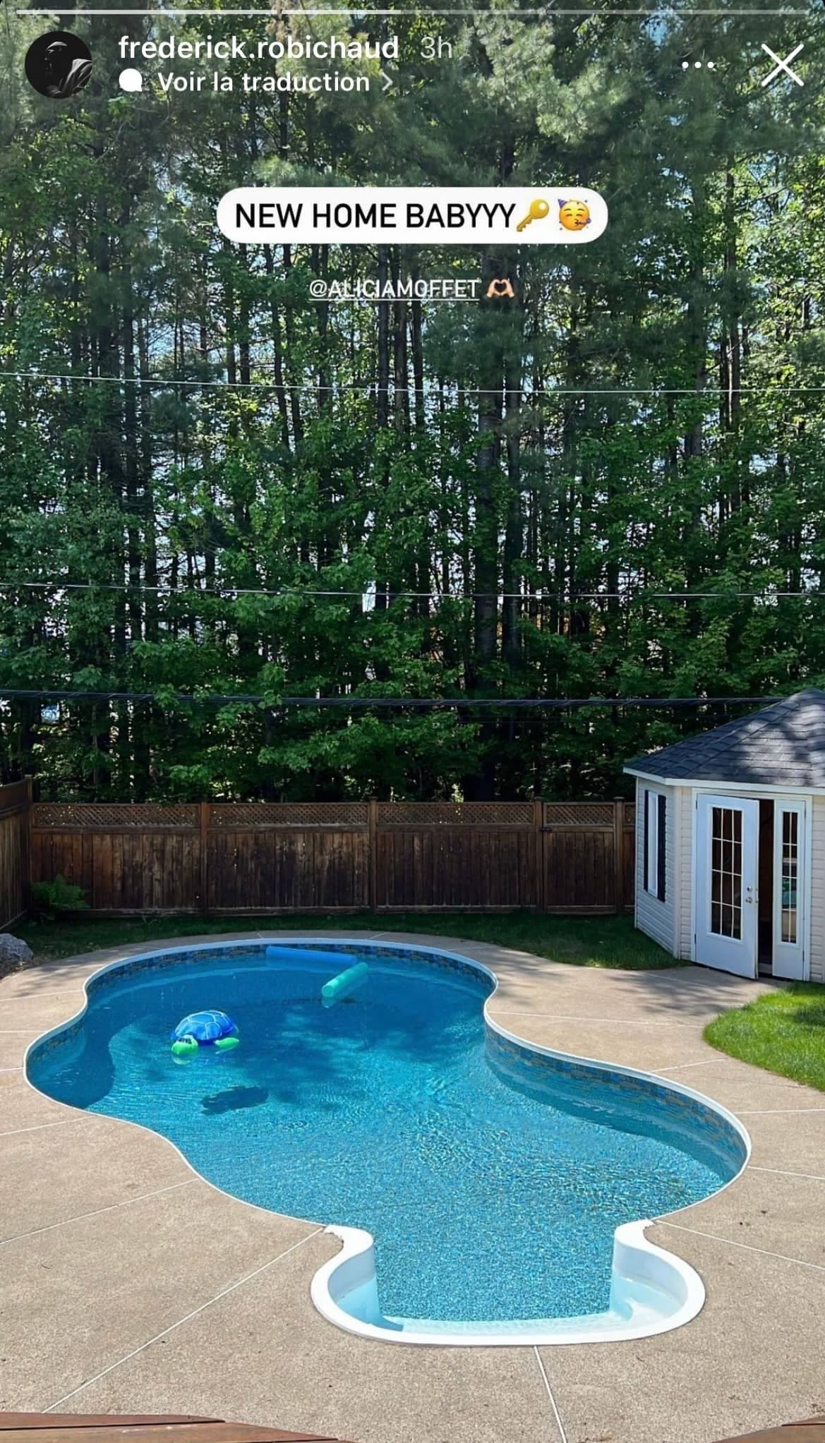 STORY INSTAGRAM / FRÉDÉRICK ROBICHAUD