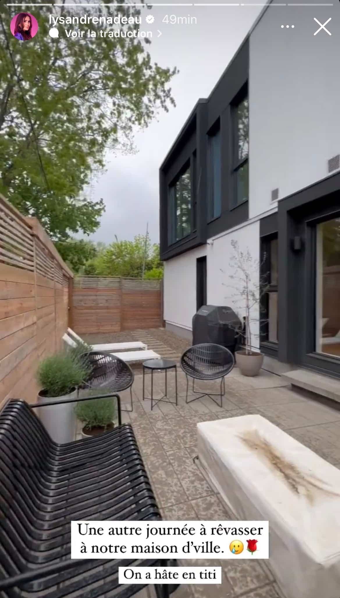 STORY INSTAGRAM / LYSANDRE NADEAU