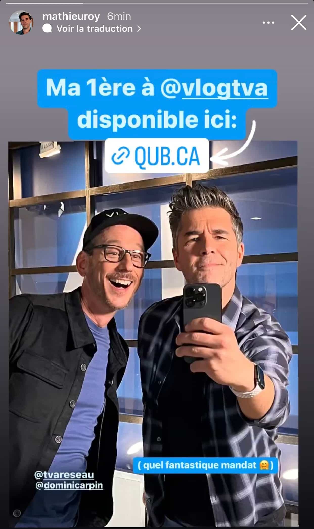 instagram Mathieu Roy