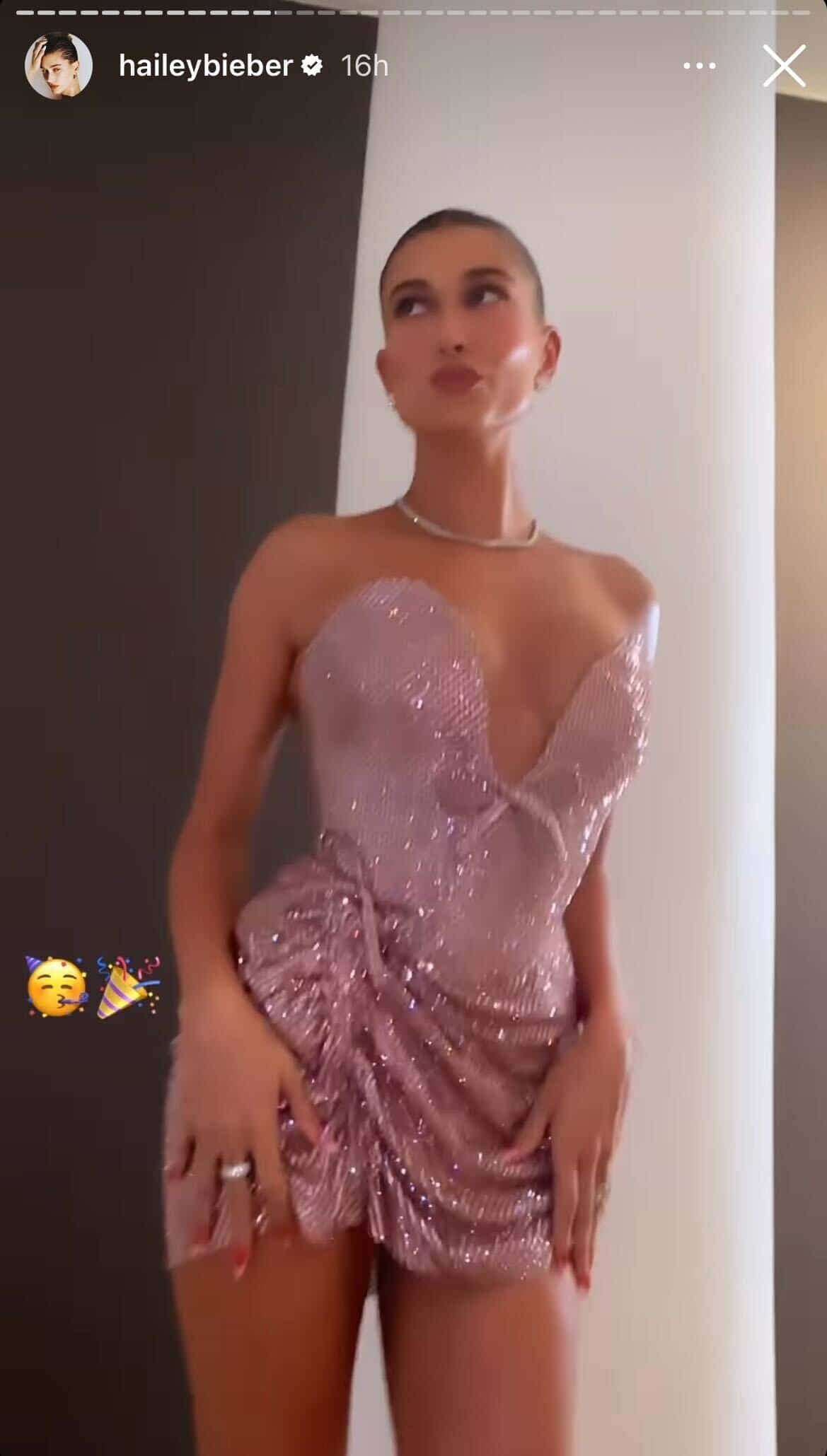 Story Instagram / Hailey Bieber