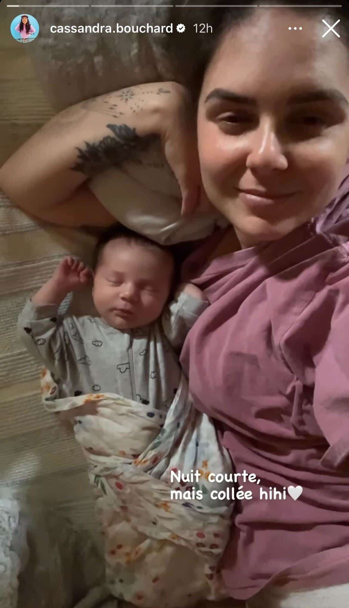 STORY INSTAGRAM / CASSANDRA BOUCHARD