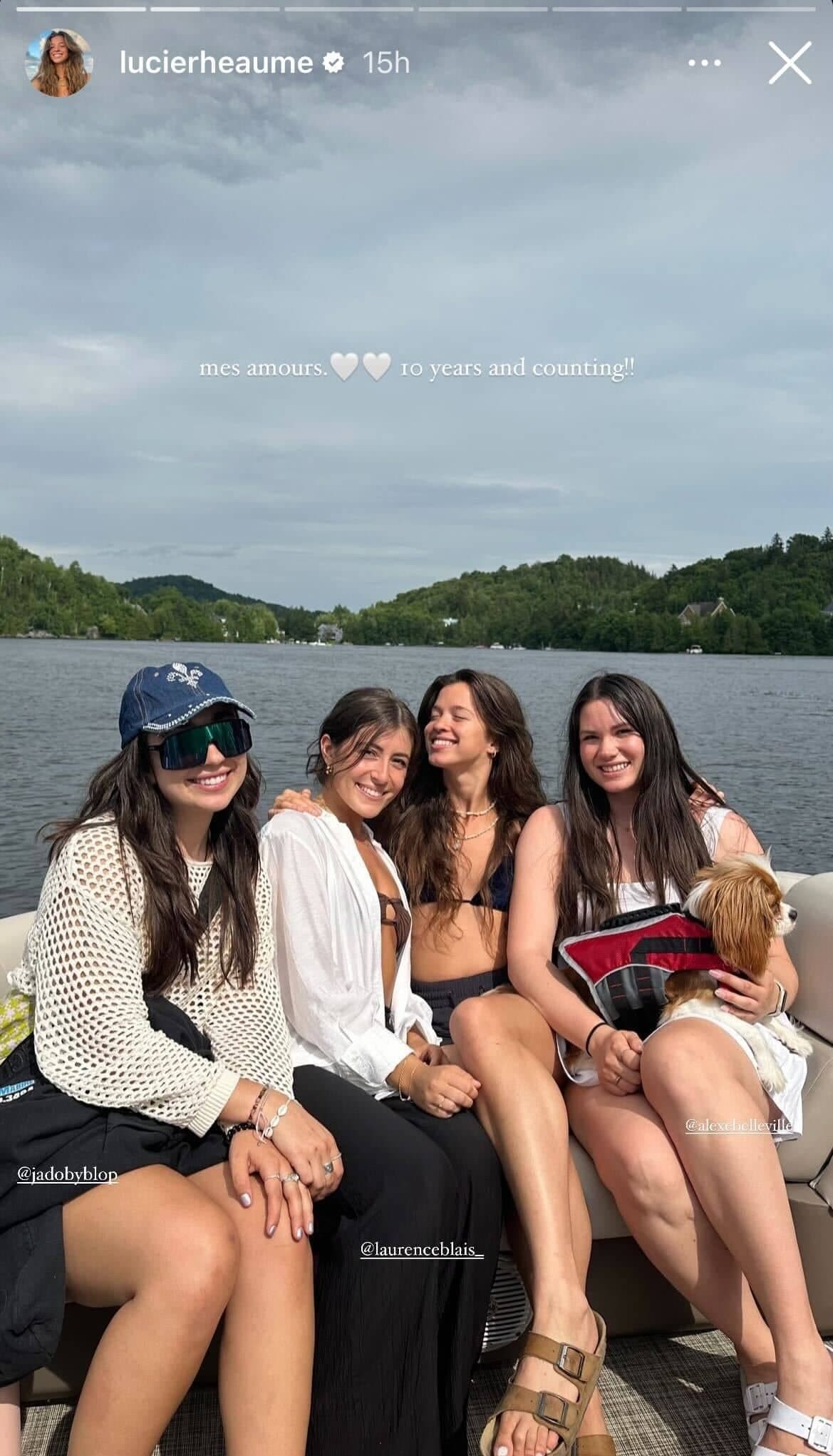 STORY INSTAGRAM / LUCIE RHÉAUME