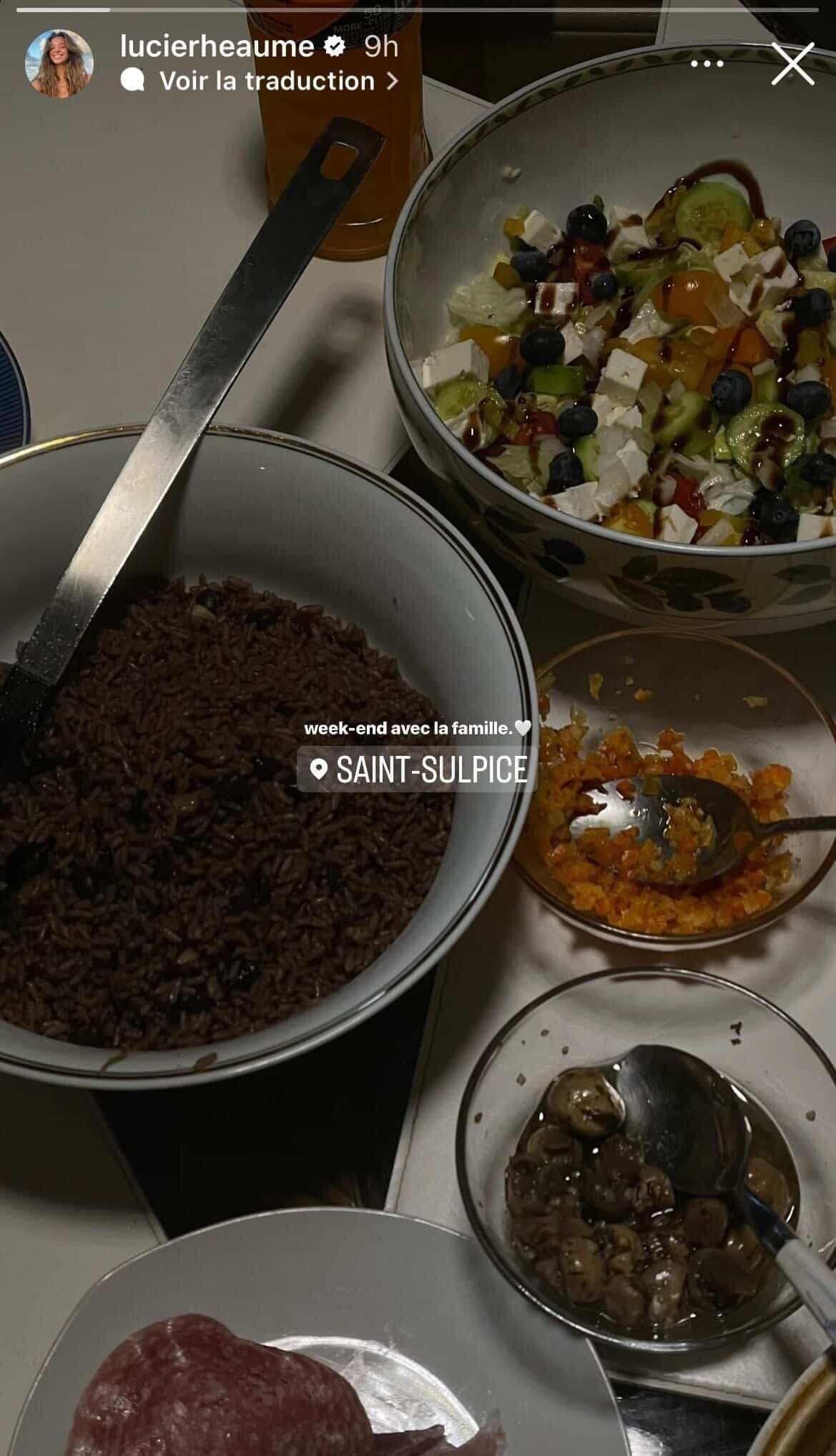 STORY INSTAGRAM / LUCIE RHÉAUME