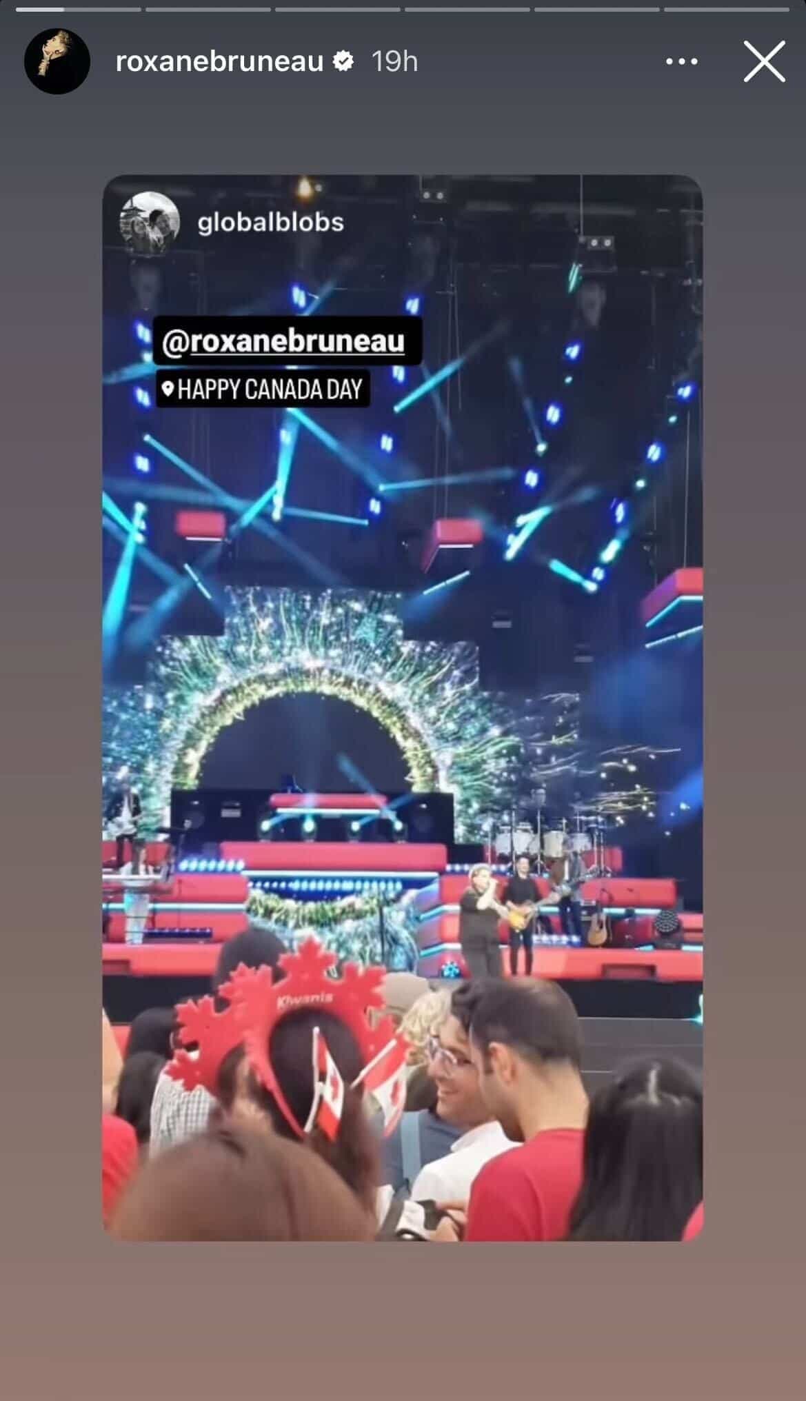 STORY INSTAGRAM / ROXANE BRUNEAU