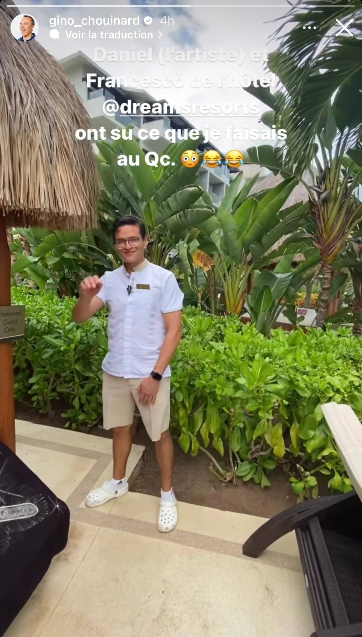 Instagram Gino Chouinard