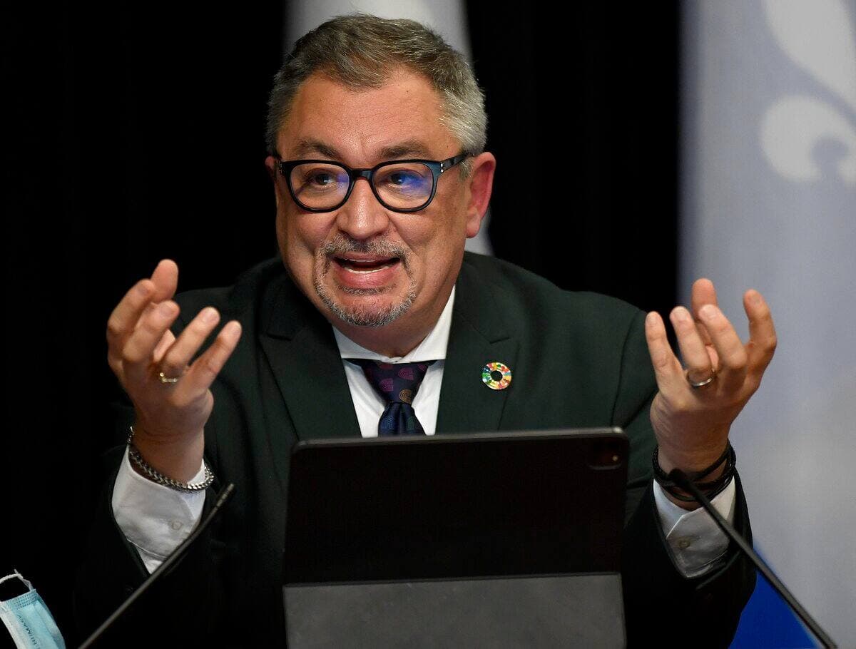 Le directeur national de santé publique, Horacio Arruda