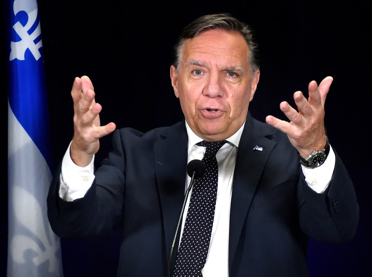 Le premier ministre du Québec, François Legault