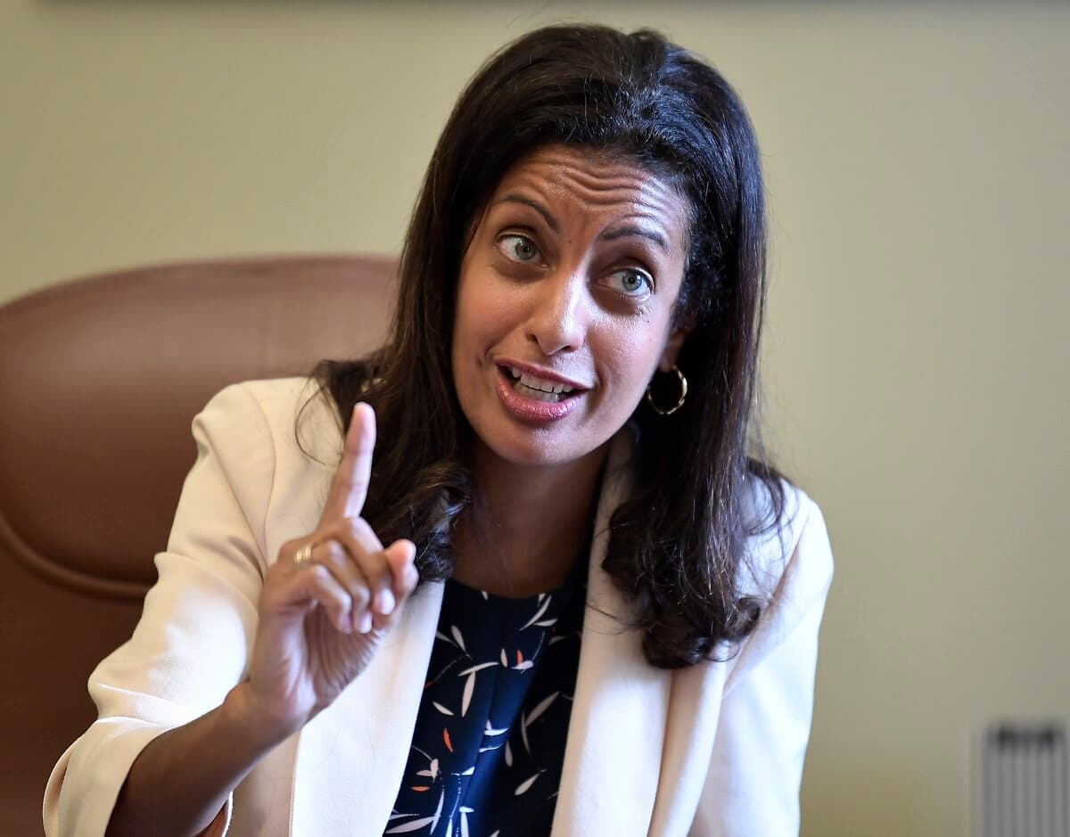 La cheffe du Parti libéral, Dominique Anglade