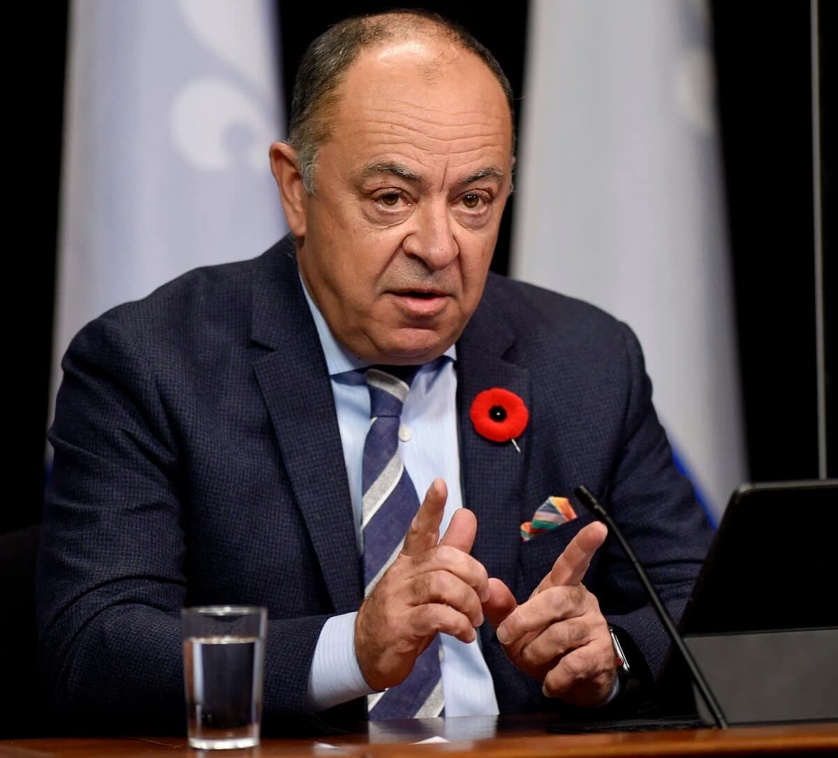 Le ministre de la Santé, Christian Dubé