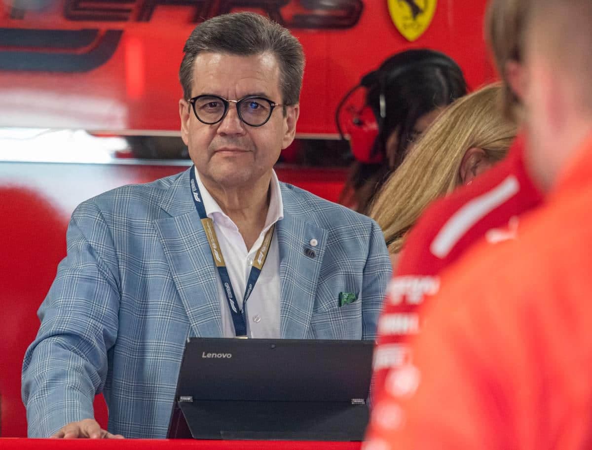 L'ancien maire de Montréal Denis Coderre dans le paddock de Ferrari lors de la 3e séance d'essais libres de Formule 1 dans le cadre du Grand Prix du Canada de Formule 1 le samedi 8 juin 2019. MARTIN CHEVALIER / LE JOURNAL DE MONTRÉAL