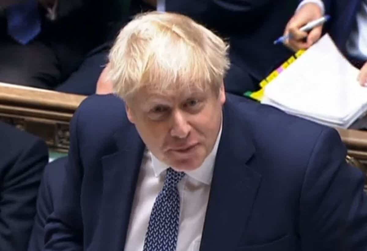 Le premier ministre britannique, Boris Johnson
