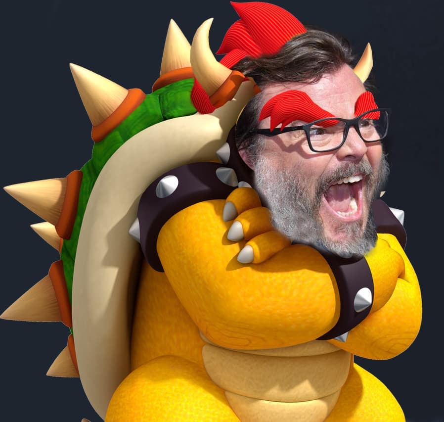 Jack Black en Bowser