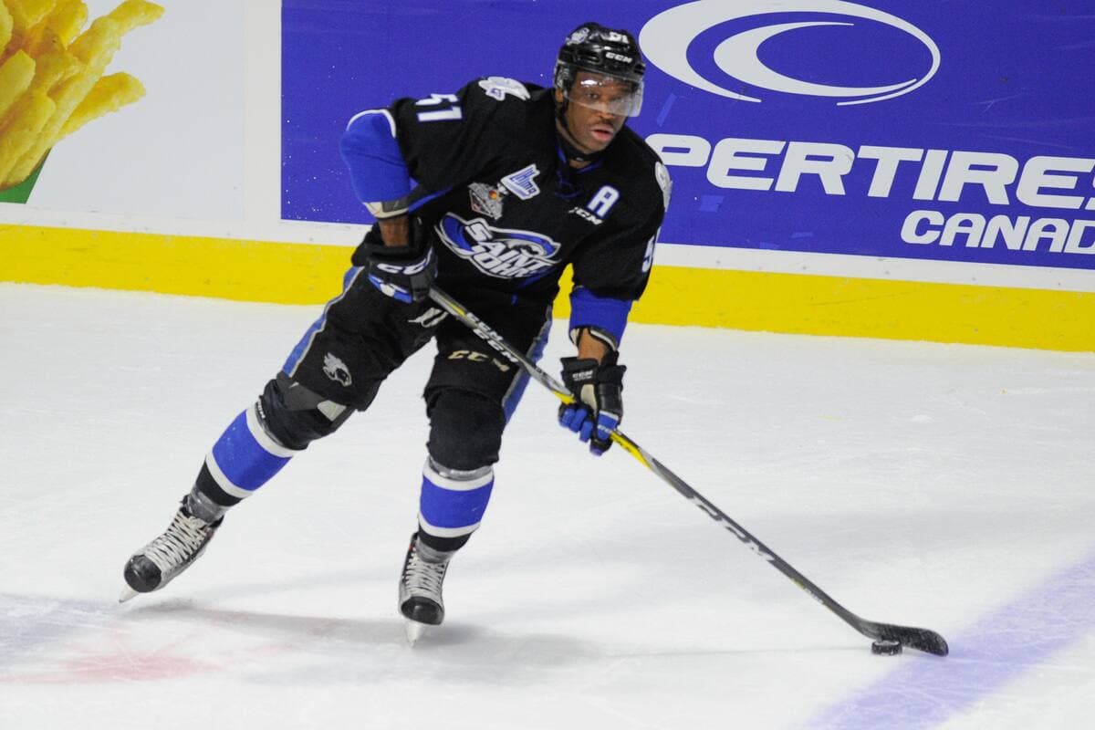 L’attaquant québécois Bokondji Imama (photo) a été la cible d'un geste raciste de la part de Krystof Hrabik.
