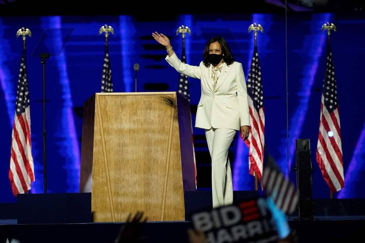 La première femme vice-présidente des États-Unis, Kamala Harris