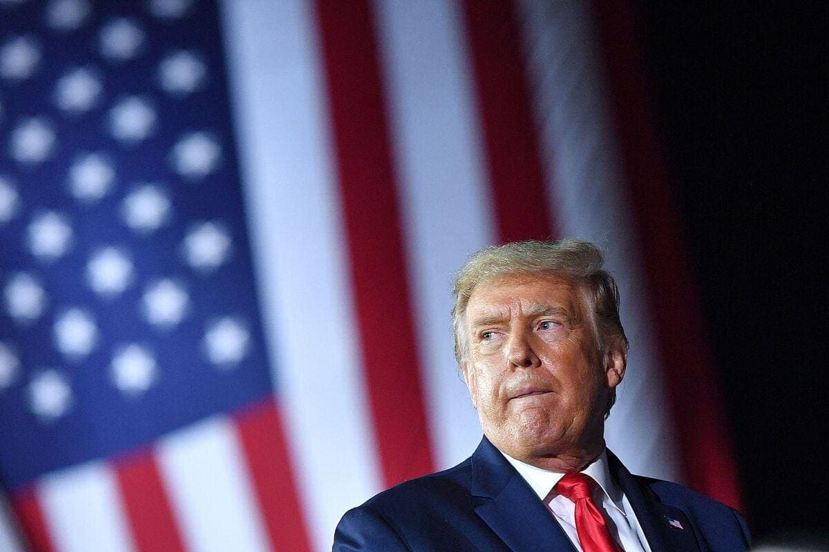 Le président américain, Donald Trump