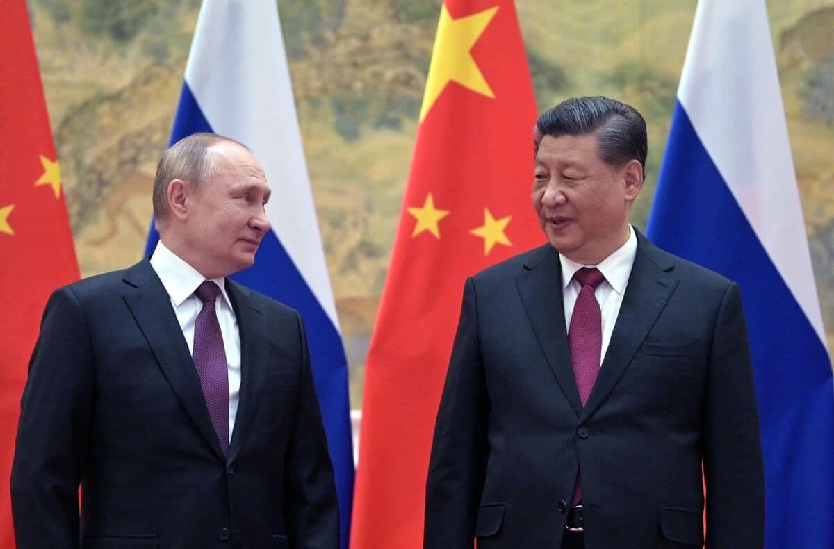 Les présidents russe et chinois, Vladimir Poutine et Xi Jinping, le 4 février dernier.