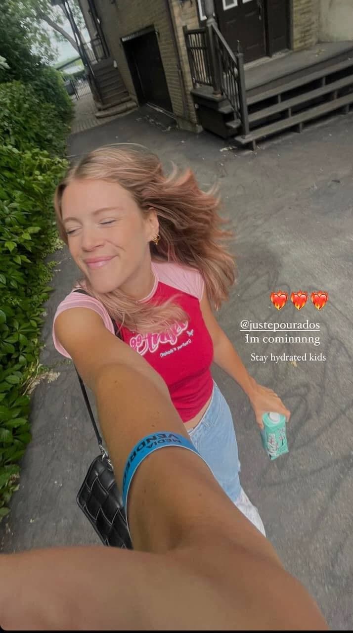 Capture d'écran Instagram