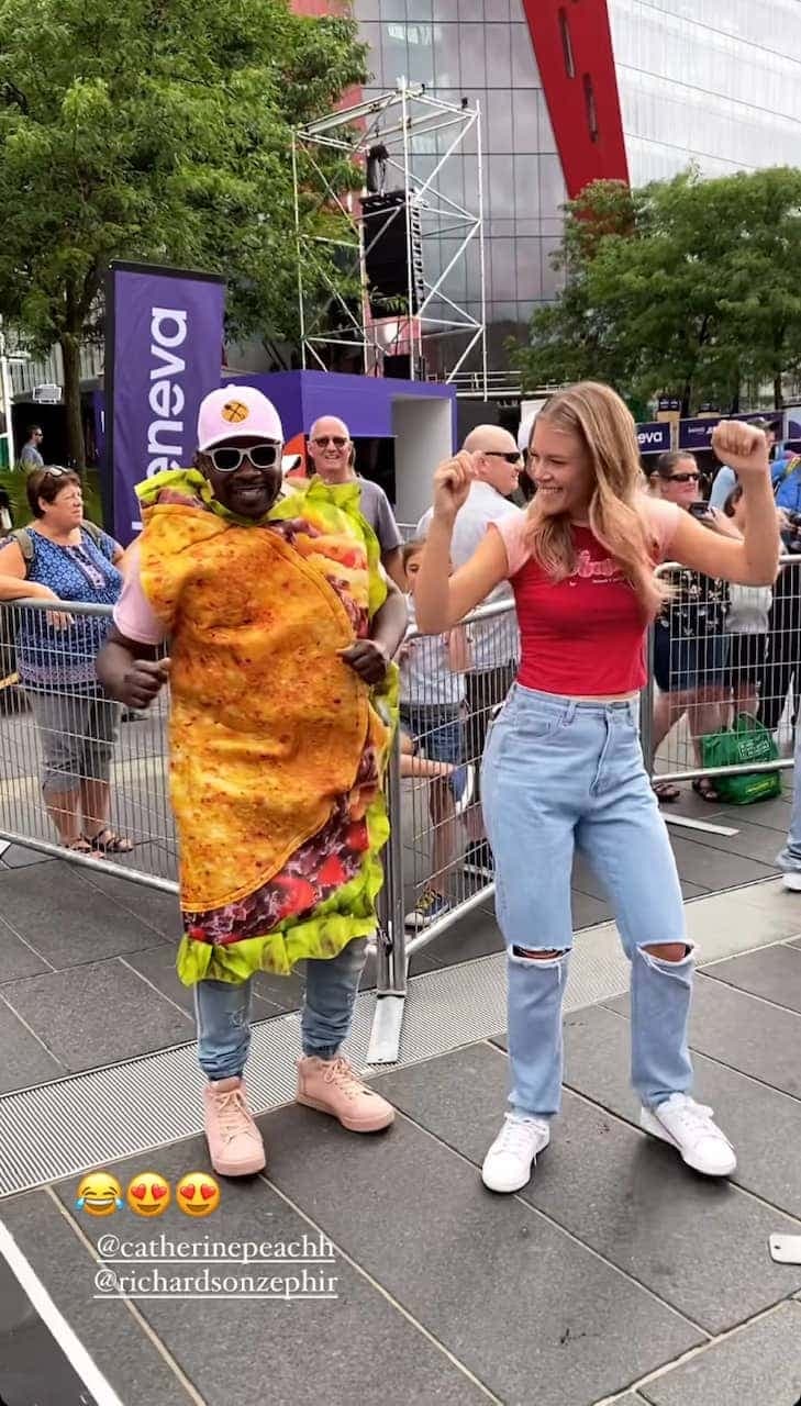 Capture d'écran Instagram