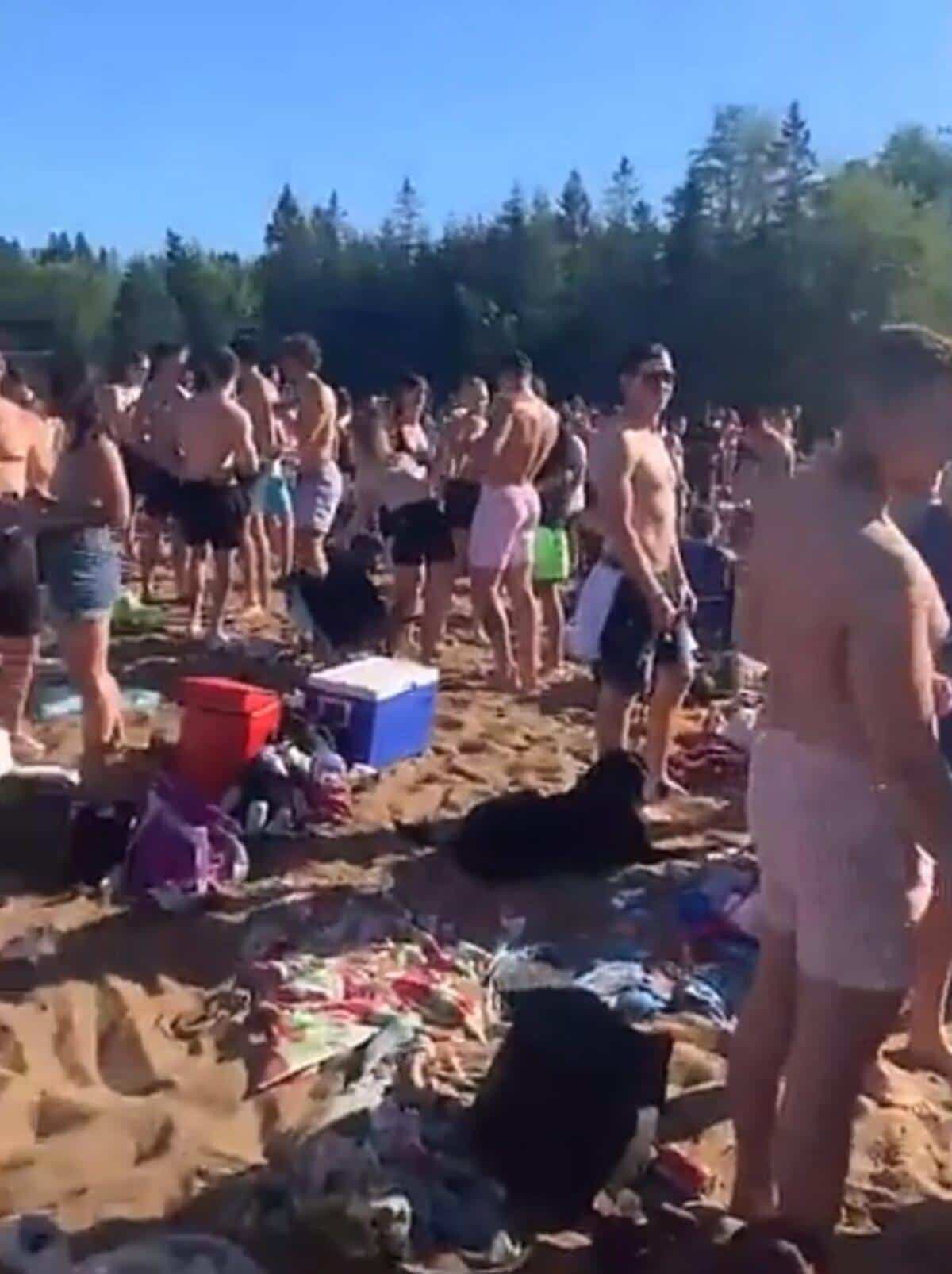 Capture d'écran tirée de Snapchat