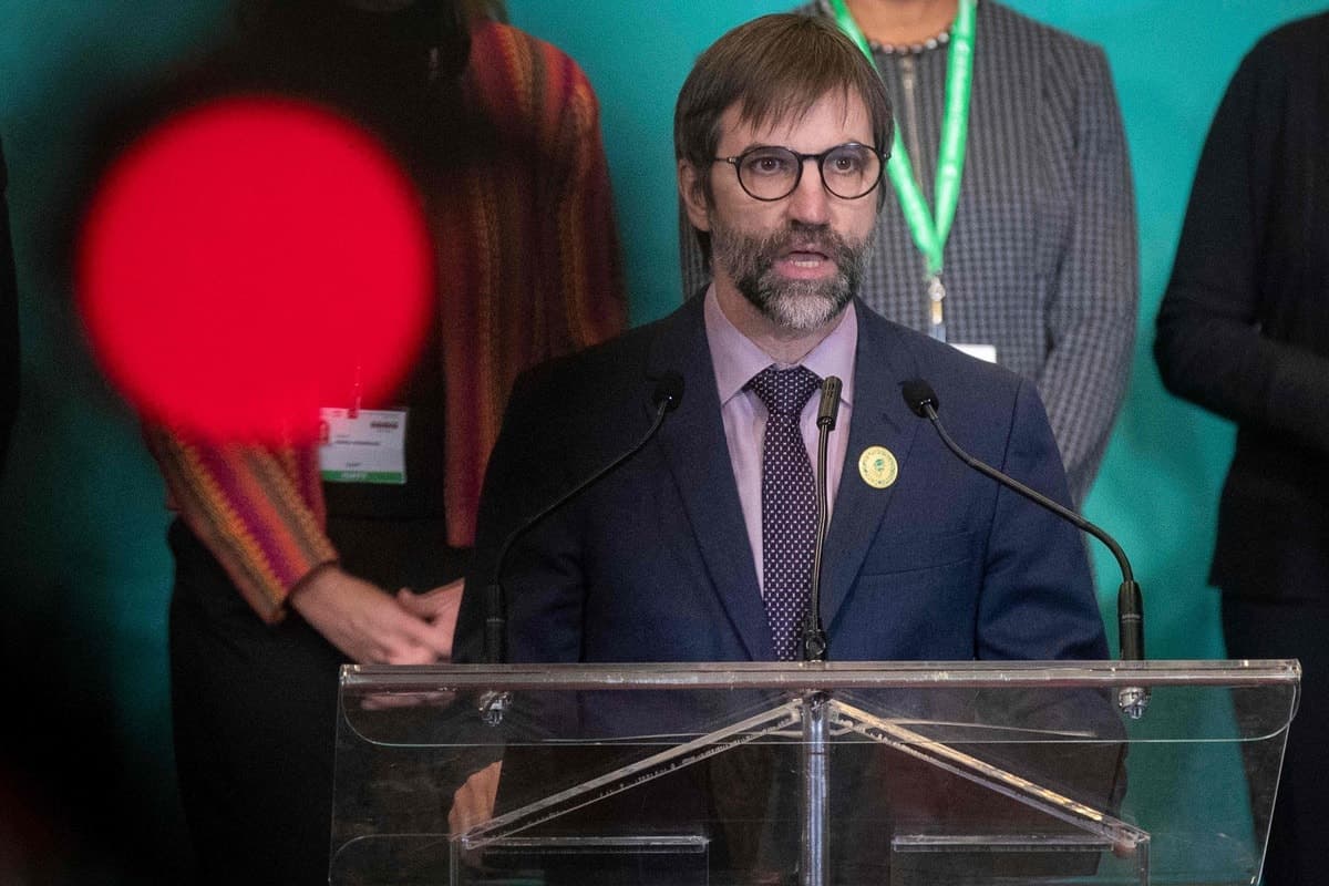 Le ministre fédéral de l'Environnement et du Changement climatique, Steven Guilbeault