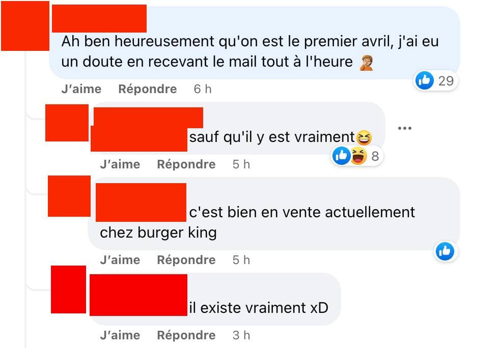 Capture d'écran / Facebook