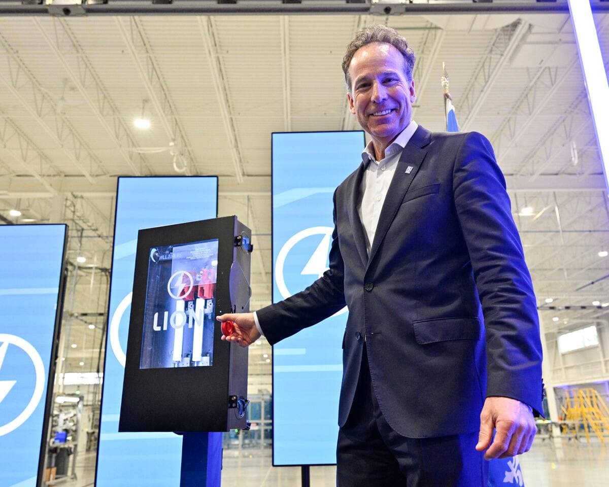 Marc Bédard, ex-PDG de Lion Électrique, en 2023.