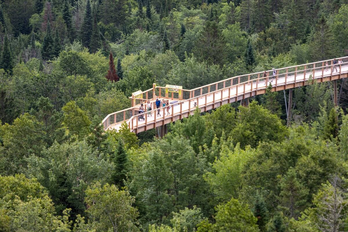 Crédit : Courtoisie EKA Sentier des Cimes
