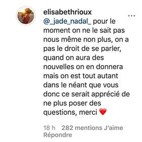 Capture d'écran Instagram