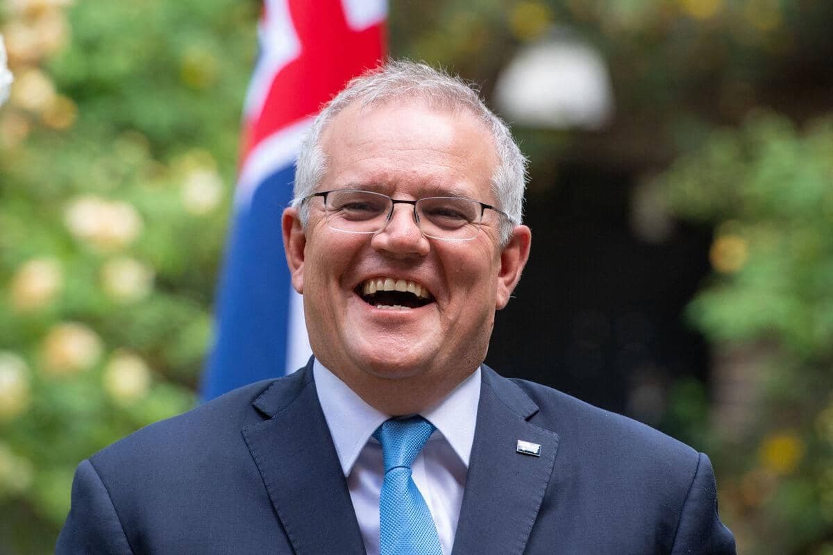 Le Premier ministre Australien, Scott Morrison.