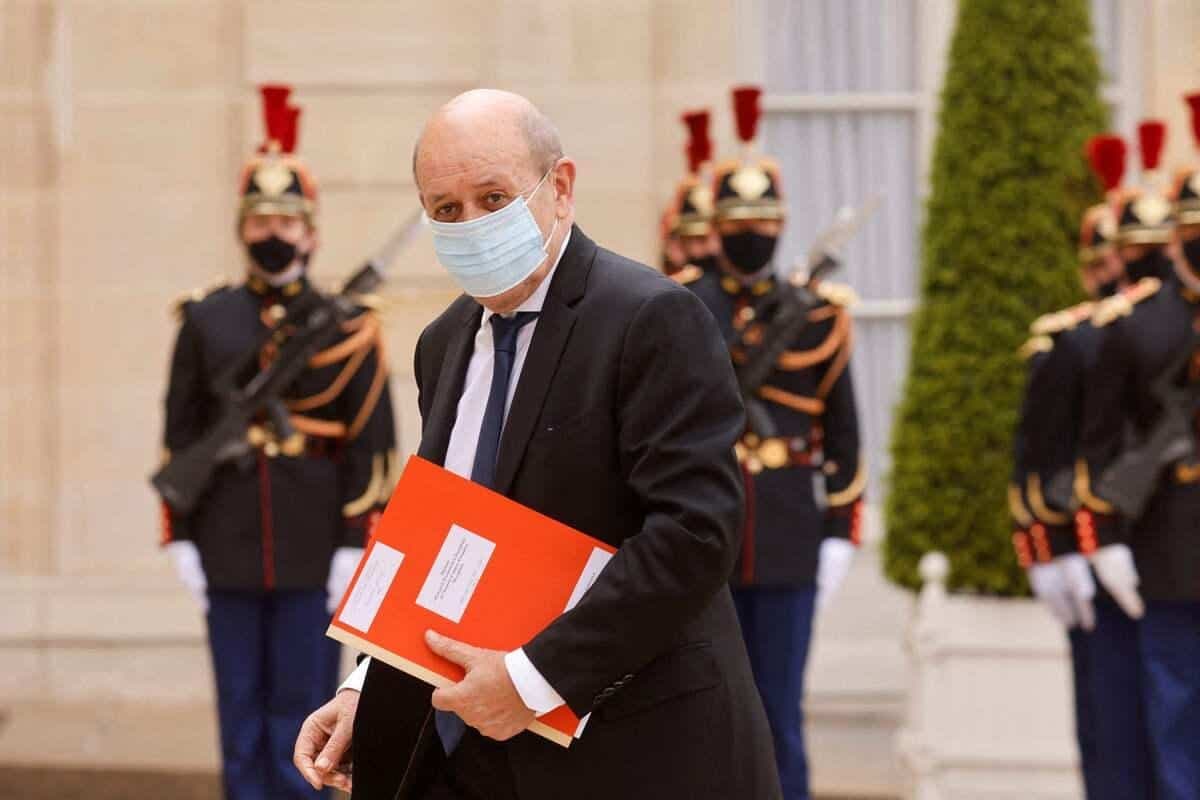 Le ministre français des Affaires étrangères Jean-Yves Le Drian