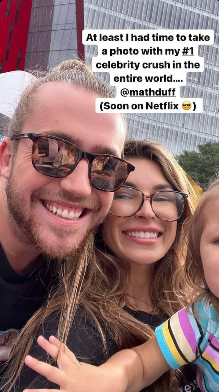 Capture d'écran Instagram