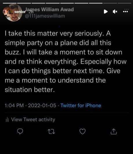 Capture d'écran Instagram