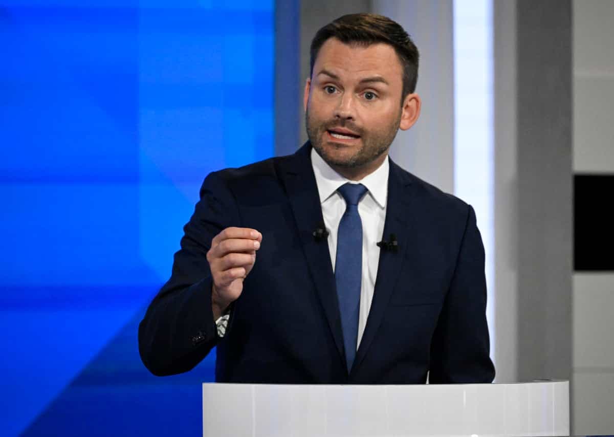 Le chef du PQ, Paul St-Pierre Plamondon