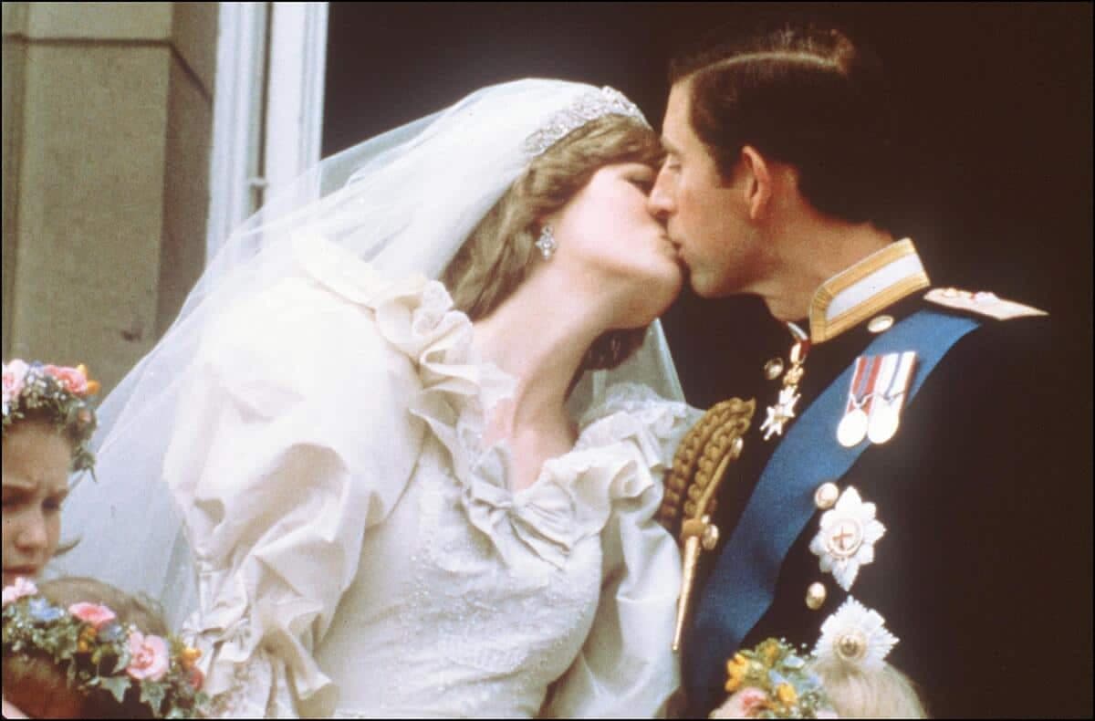 Le prince Charles et Diana lors de leur mariage en 1981
