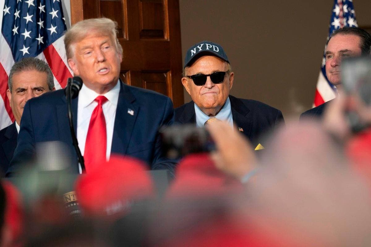 Donald Trump et Rudy Giuliani