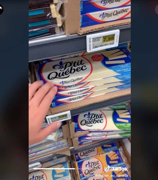 Capture d'écran / TikTok @florian_au_canada