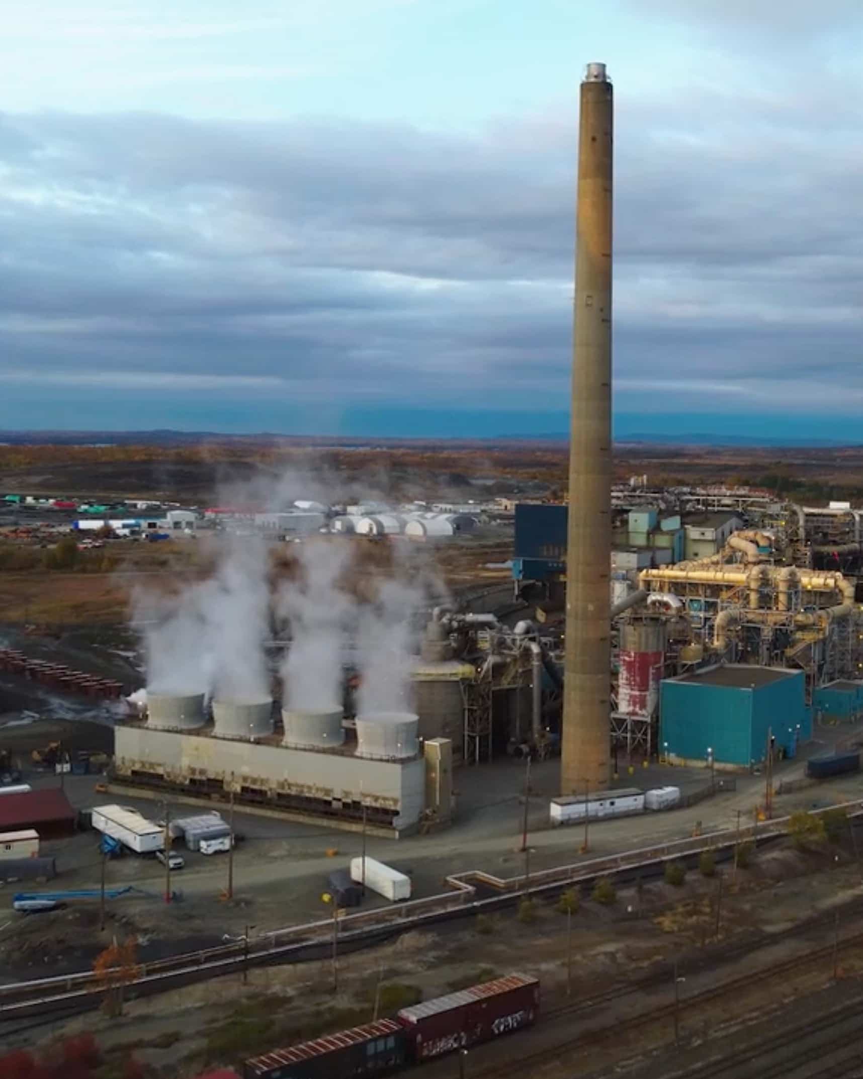 La Fonderie Horne, à Rouyn-Noranda.