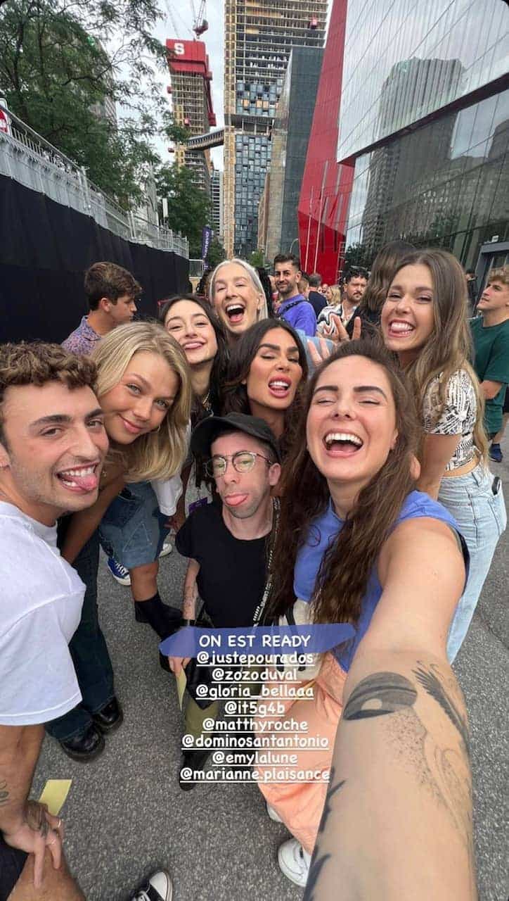 Capture d'écran Instagram