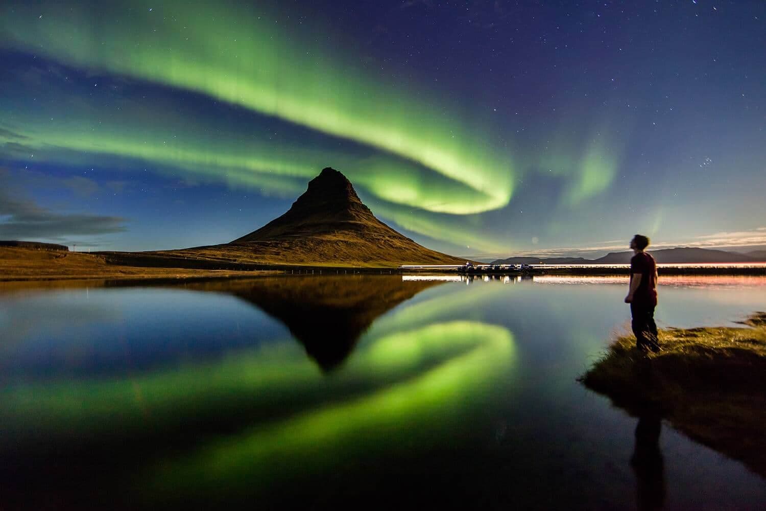 Kirkjufell, Islande.