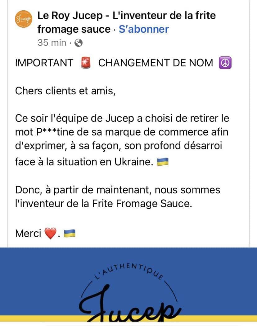 Capture d'écran / Facebook