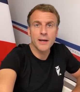 Le président français Emmanuel Macron